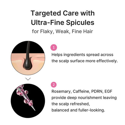 Rosemary PDRN Spicule Scalp Serum