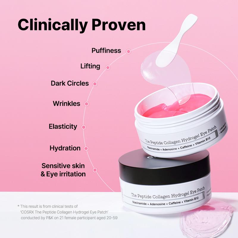 Peptide Hydrogel Eye Patches