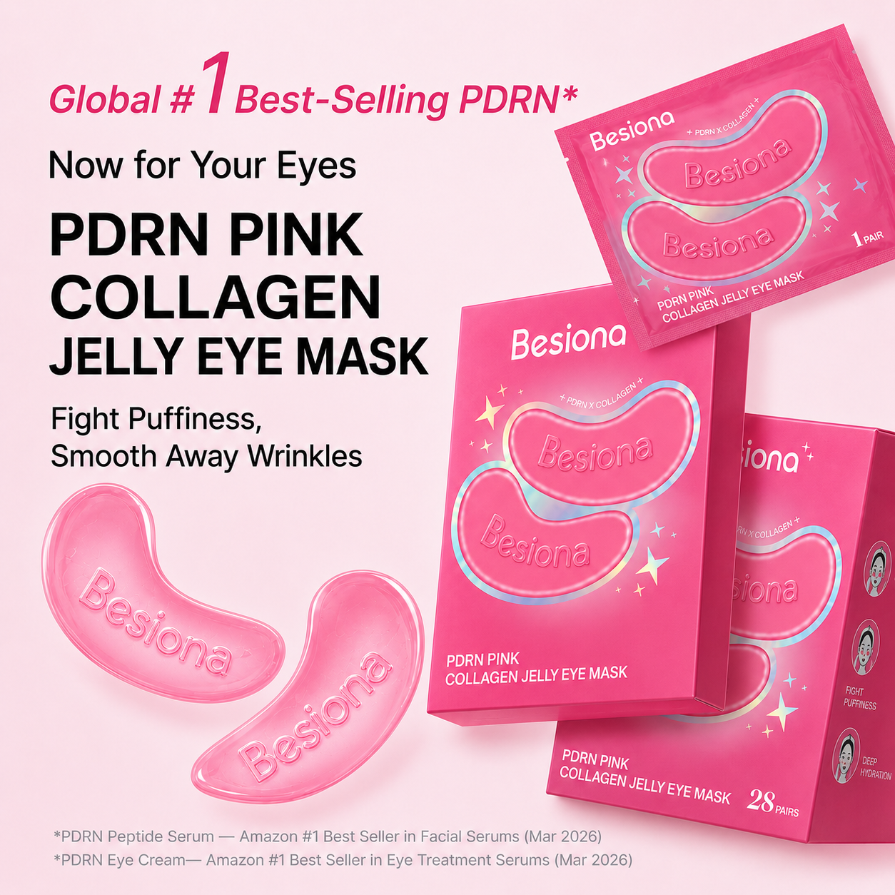 PDRN Pink Collagen Jelly Eye Mask