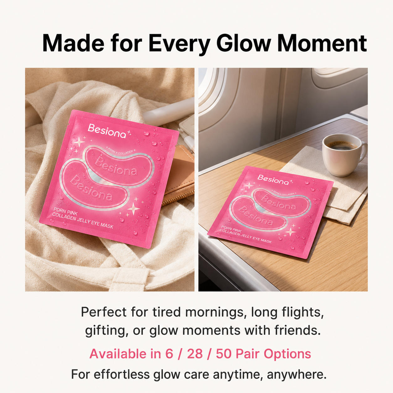 PDRN Pink Collagen Jelly Eye Mask