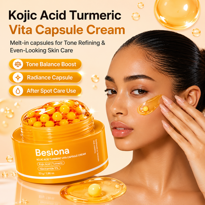Kojic Acid Turmeric Vita Capsule Cream