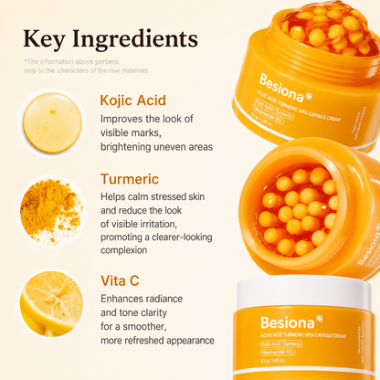 Kojic Acid Turmeric Vita Capsule Cream