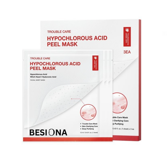 Hypochlorous Acid Peel Masks