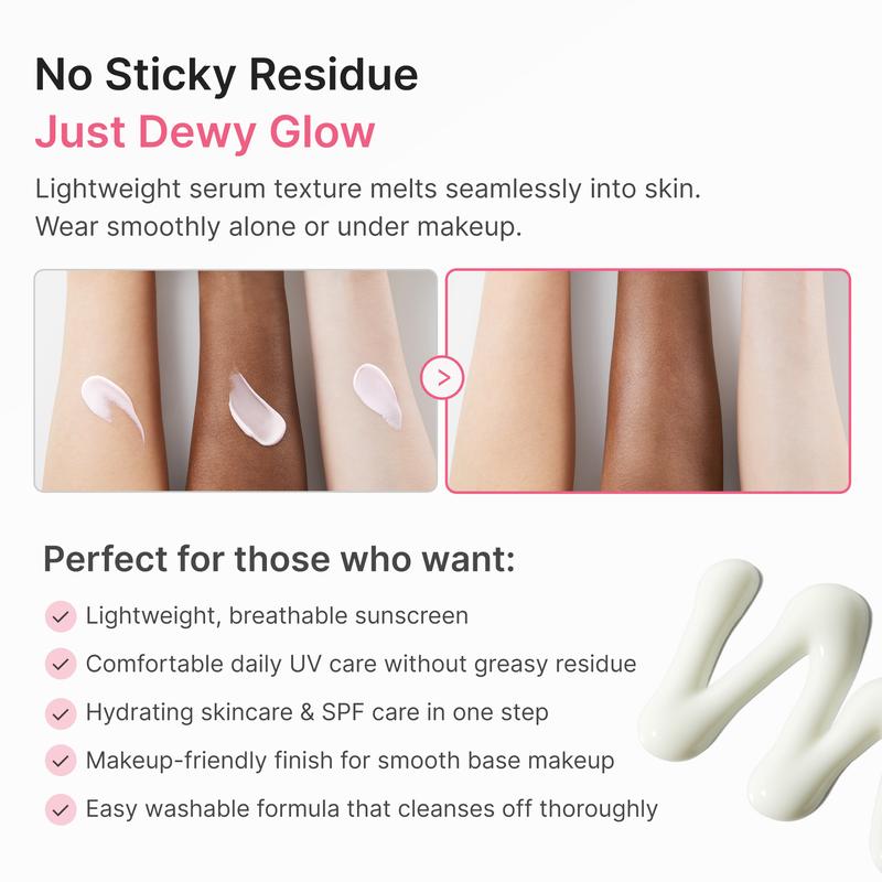 No Cast Just Dew PDRN Hydrating UV Sun Serum